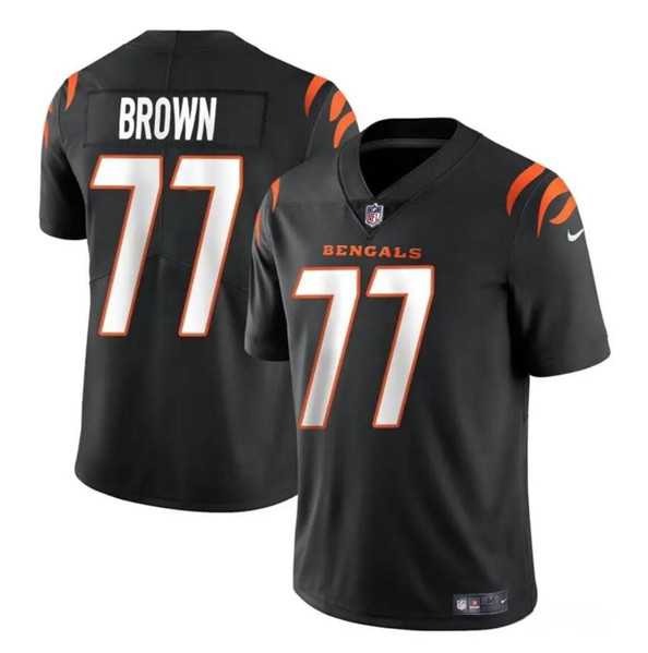 Men & Women & Youth Cincinnati Bengals #77 Trent Brown Black Vapor Untouchable Limited Stitched Jersey,We sell and wholesale Men & Women & Youth Cincinnati Bengals #77 Trent Brown Black Vapor Untouchable Limited Stitched Jersey on line form chian!